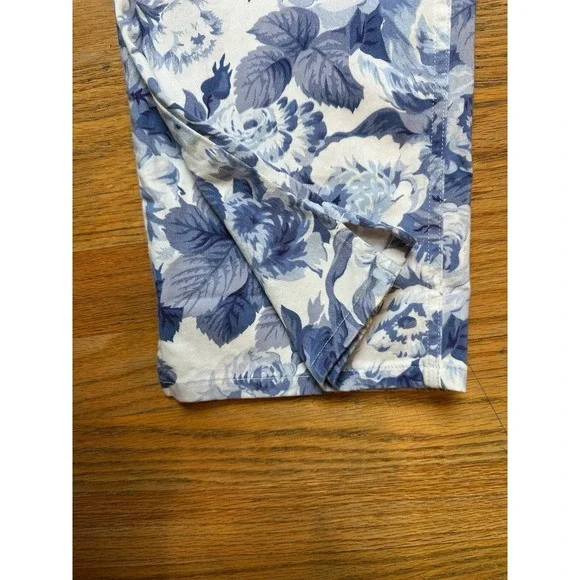 Lauren Ralph Lauren floral printed cropped pant 12 - Picture 5 of 5